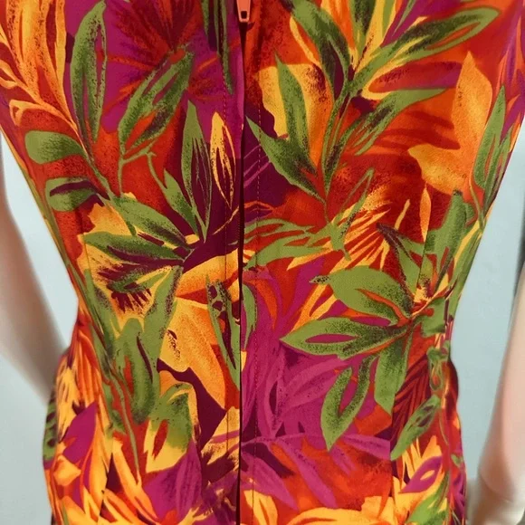 Dress Barn Multicolor Sleeveless Dress - Picture 6 of 7